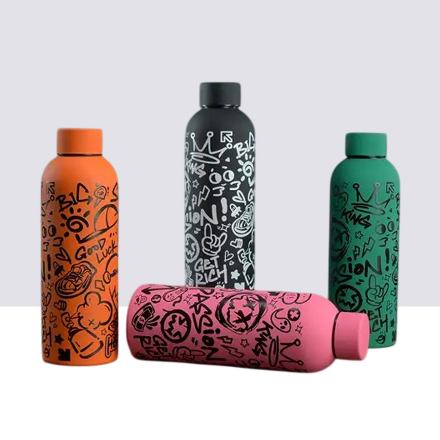 Powder Coated & Spray Painted Bottle Screen Printing Machine